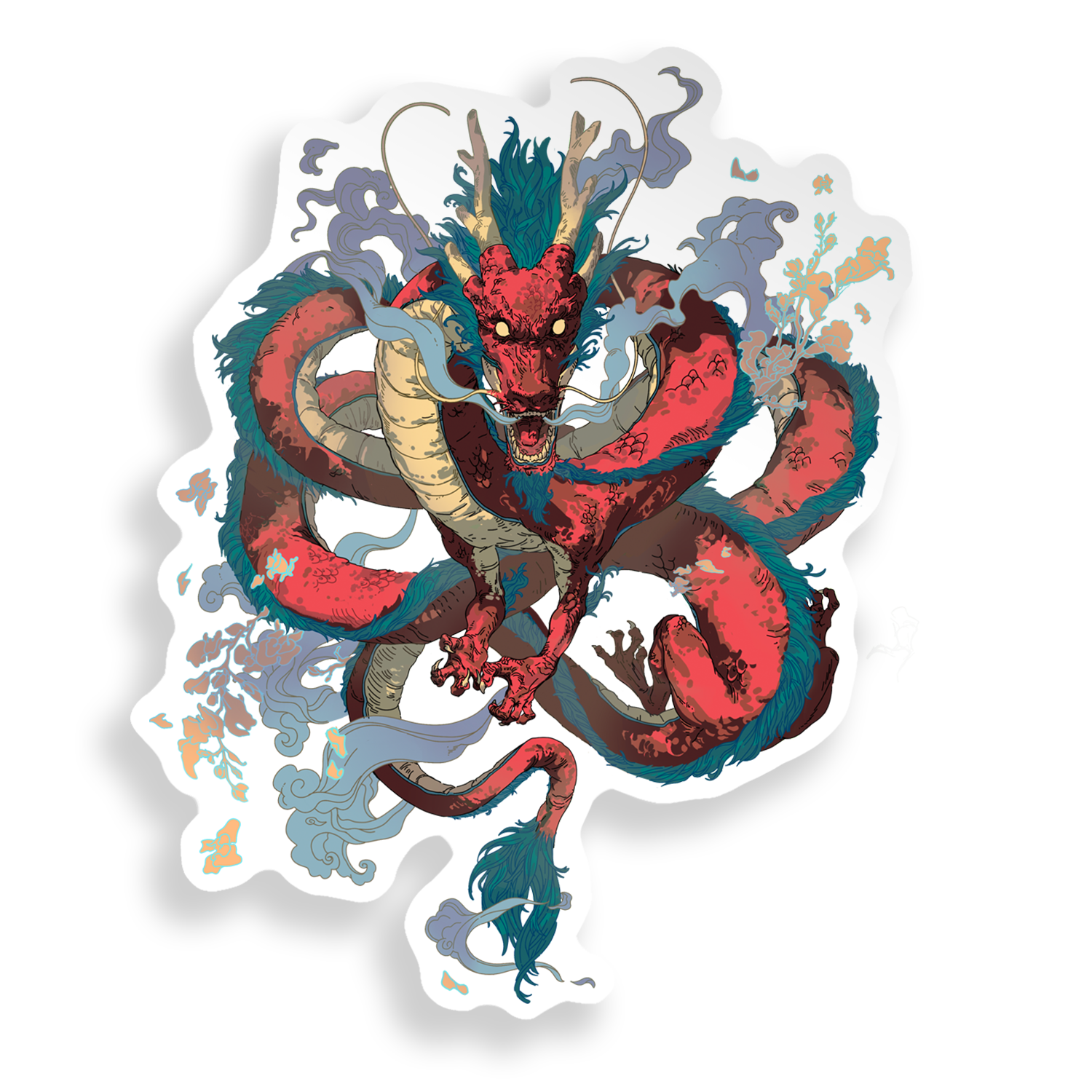Sticker: Dragon - Zodiac