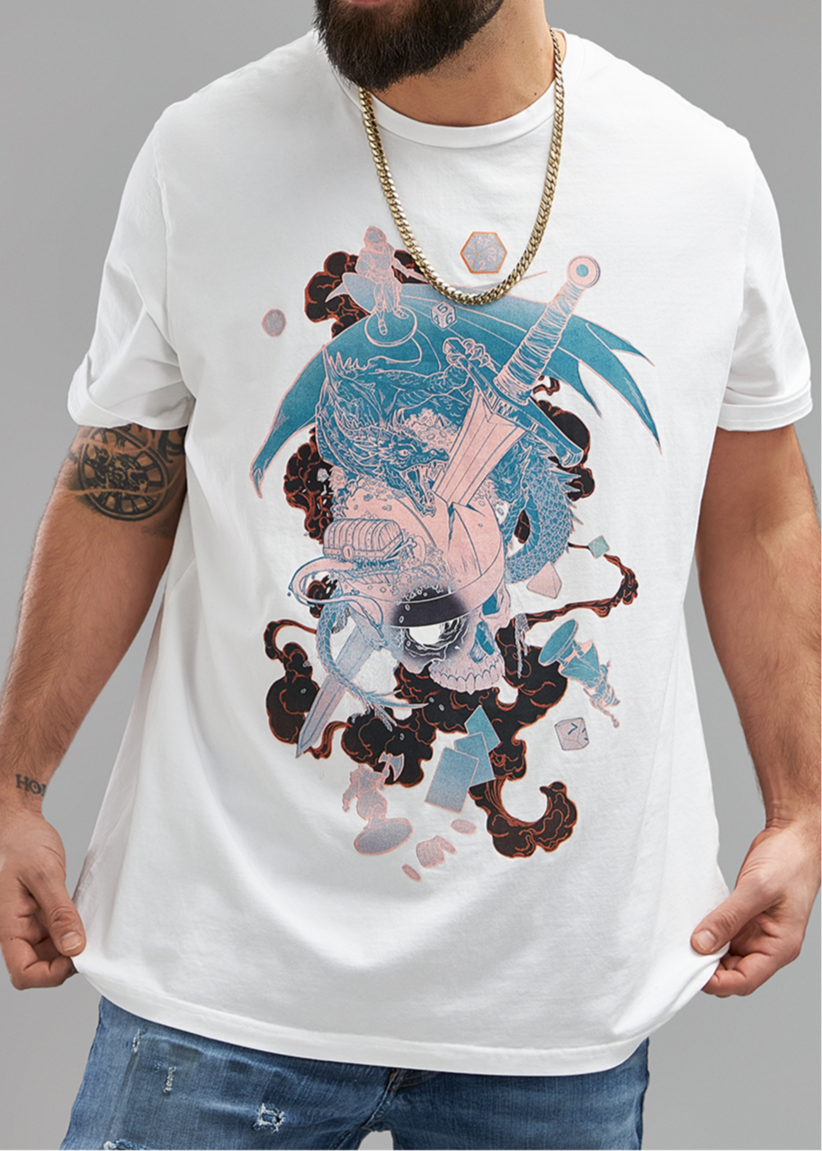Natural 20 Tee | Anime Graphic Shirt | BosuMan