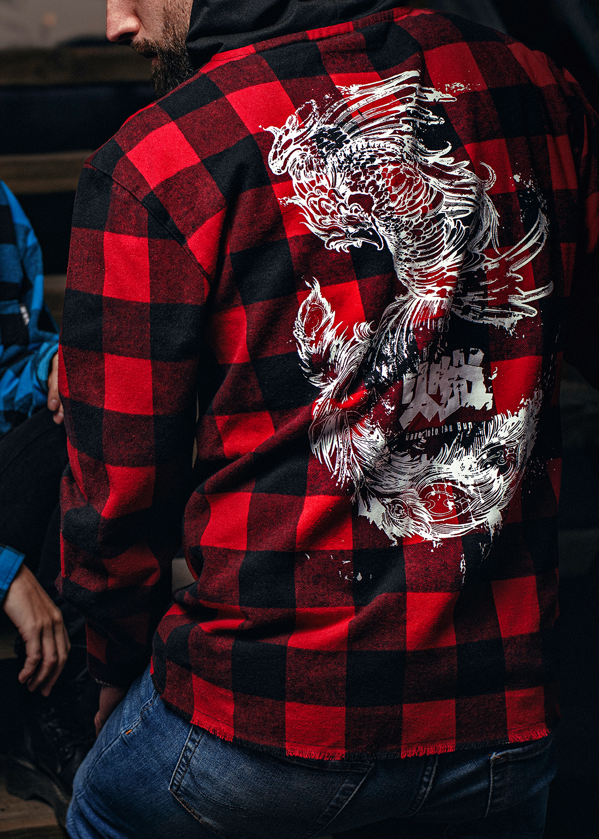 Phoenix Flannel | Anime Clothing | BosuMan – Bosuman