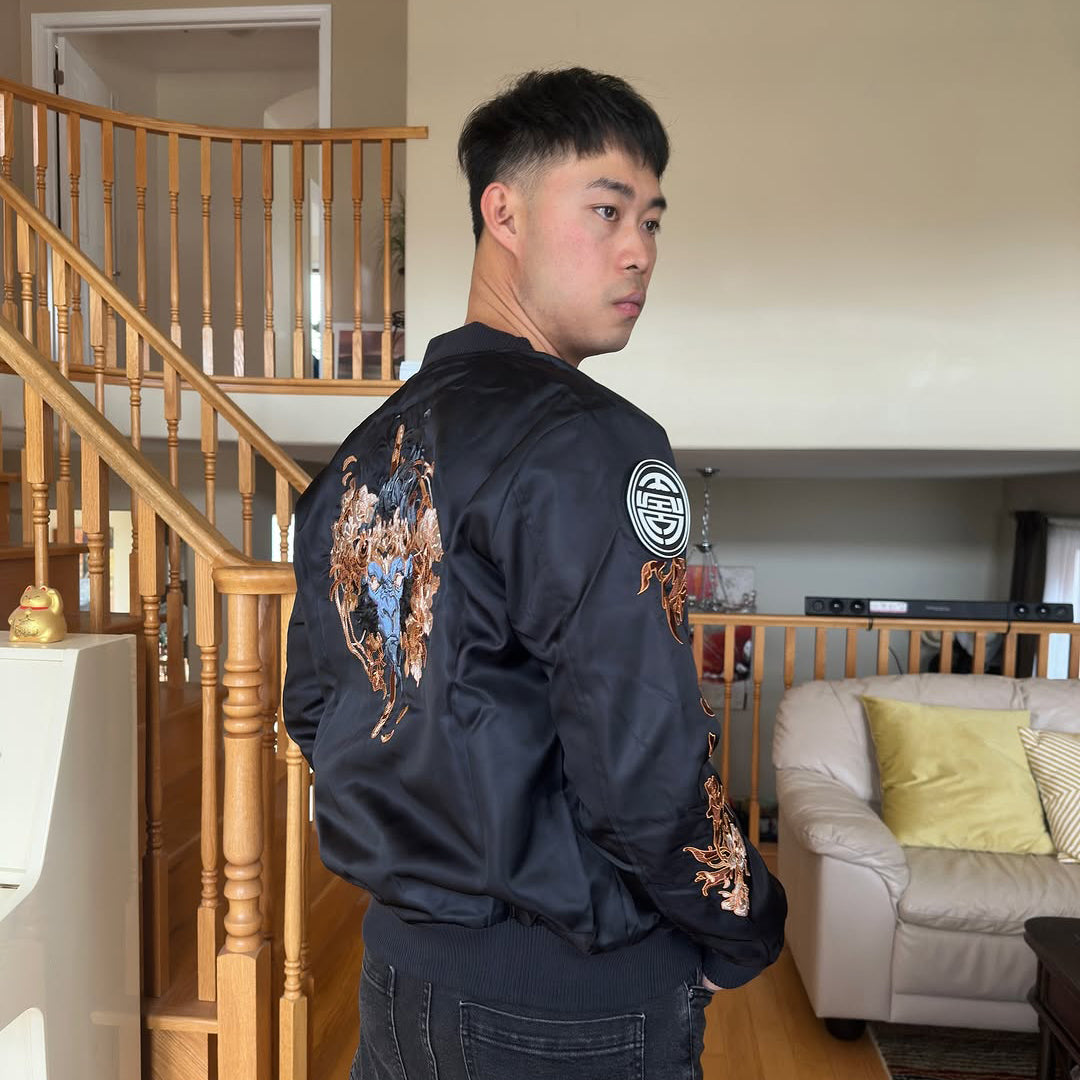 Monkey Zodiac Bomber Jacket | Anime Clothing | BosuMan