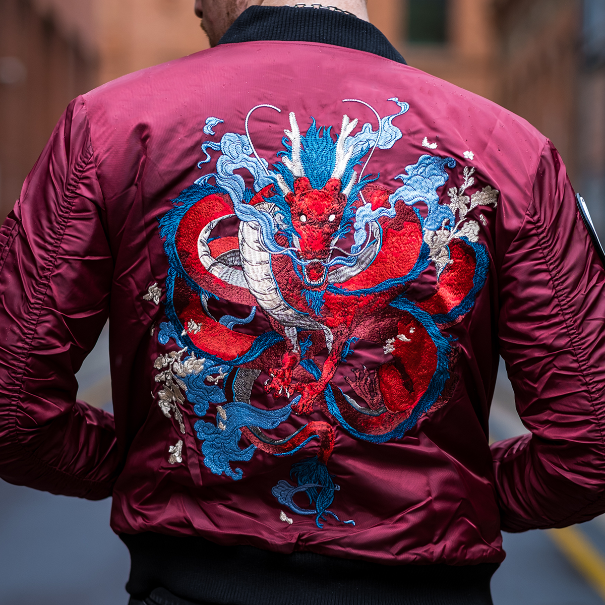 Dragon Zodiac Bomber Jacket | Anime Clothing | BosuMan Dragon Zodiac Bomber Jacket | Anime Clothing | BosuMan