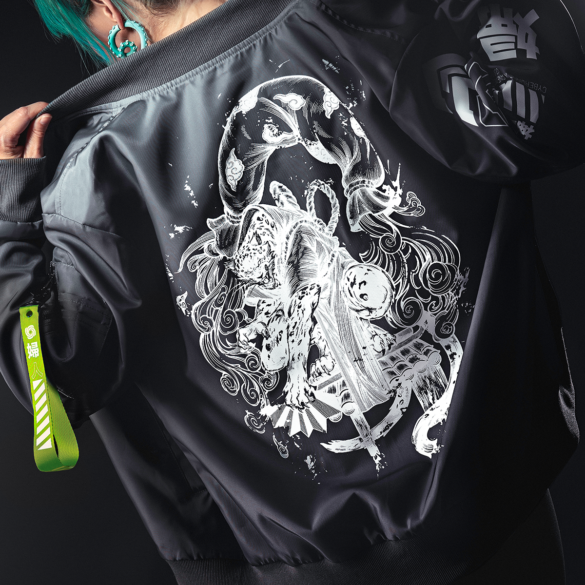 Fujin Bomber Jacket | Anime Clothing | BosuMan Fujin Bomber Jacket | Anime Clothing | BosuMan