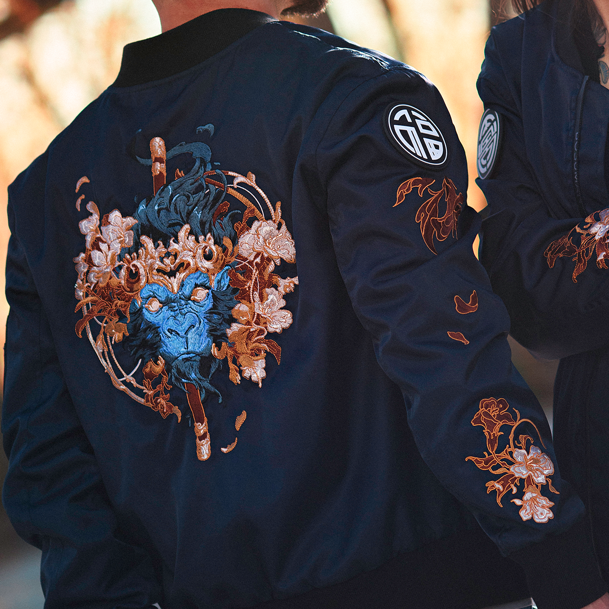 Monkey Zodiac Bomber Jacket | Anime Clothing | BosuMan